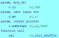 init_shuffle disassembly called from entry